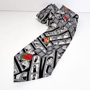 Vintage 1990 Nicole Miller silk tie, film, photography